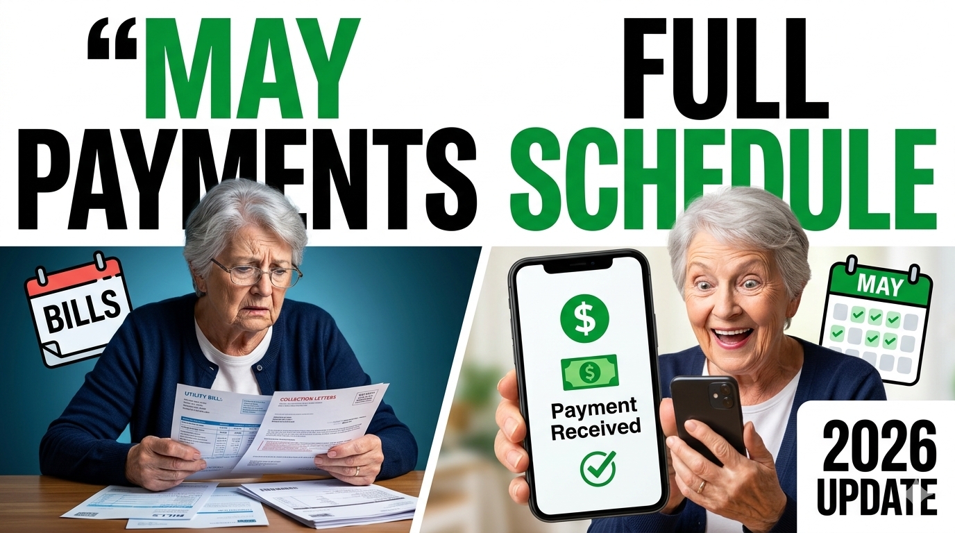 Social security payments May 2026 dates are here. Get the full schedule, SSI dates & latest updates. Don't miss your payment — check now!